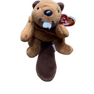 TY Beanie Babies Collection Kids Bucky The Beaver Style 4016 1995